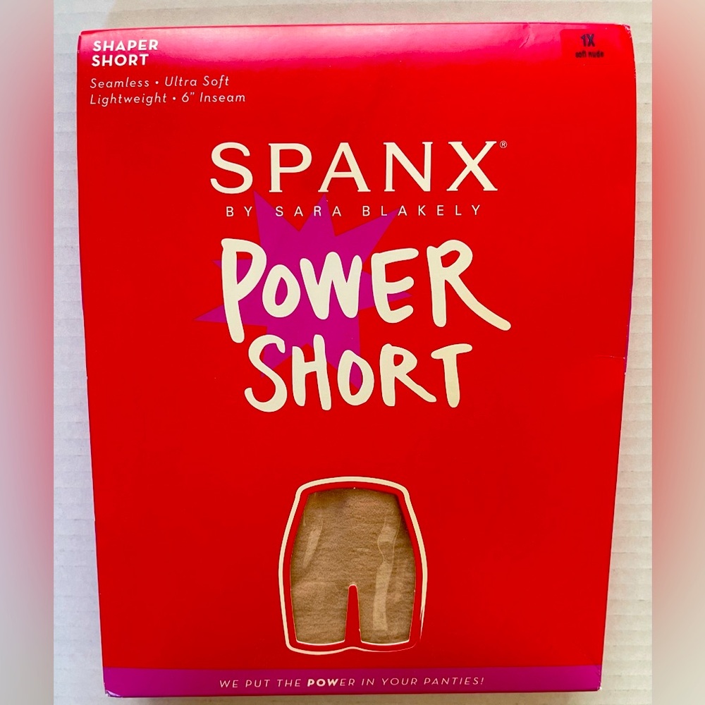 Brand New Spanx Power Shaper Shorts in 1X